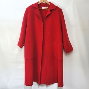 ❤️Vintage Adele Simpson ILGWU Red Coat